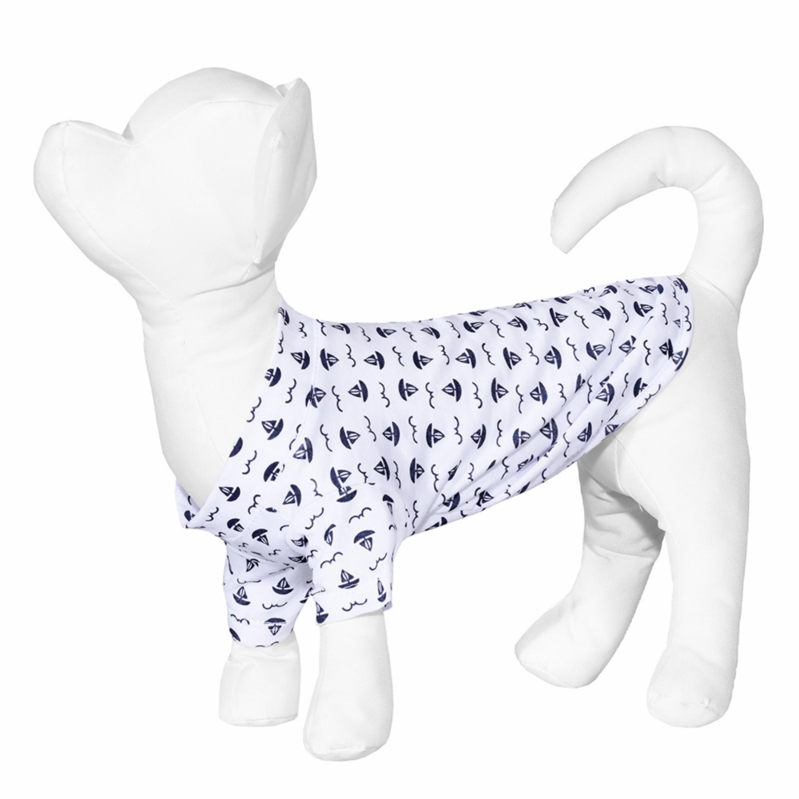 Yami-Yami одежда Футболка для собаки Кораблики XL (спинка 32-34 см) лн26ос 0.100 кг 52889