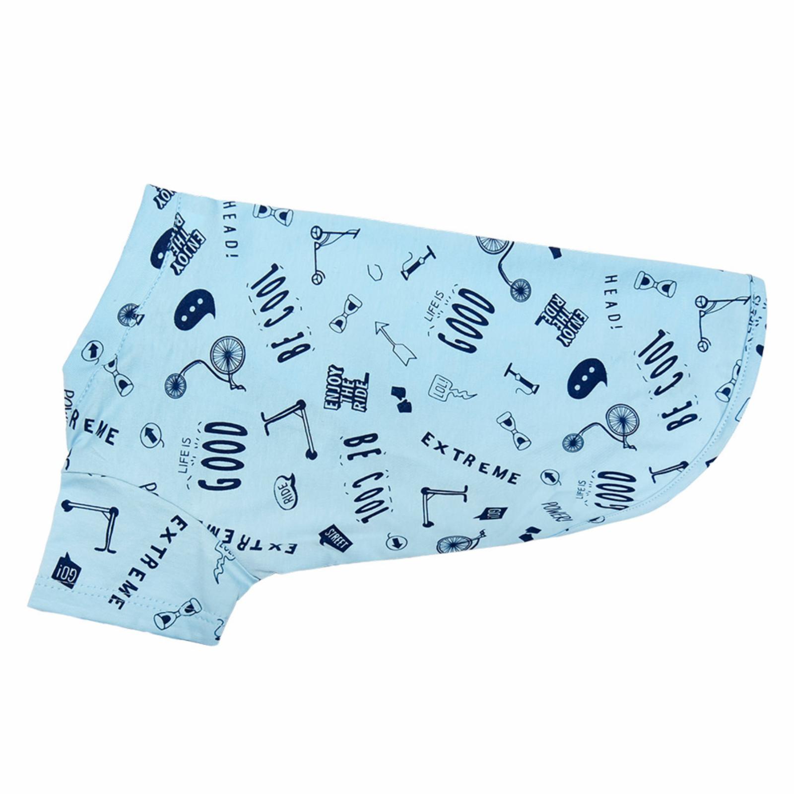 Yami-Yami одежда Футболка для собаки BE COOL XL (спинка 32-34 см) лн26ос 0.100 кг 52893