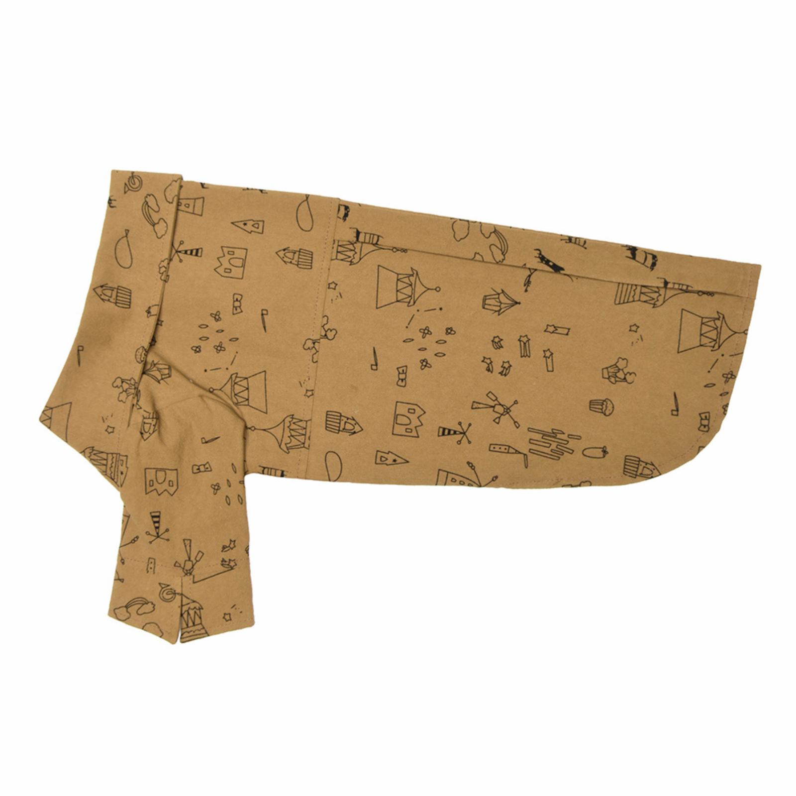 Yami-Yami одежда  Рубашка для собак бежевая XL (спинка 40 см) нд28ос 52042-5 0.096 кг 52046