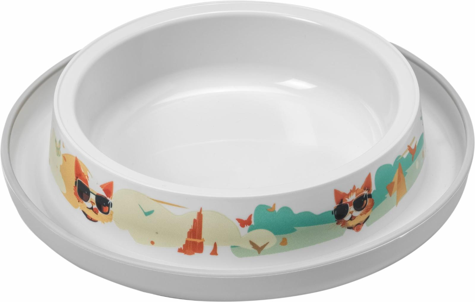 Moderna Миска с рамкой Trendy Dinner Small  белая MOD-H131-0027-IL61 0.378 кг 67596
