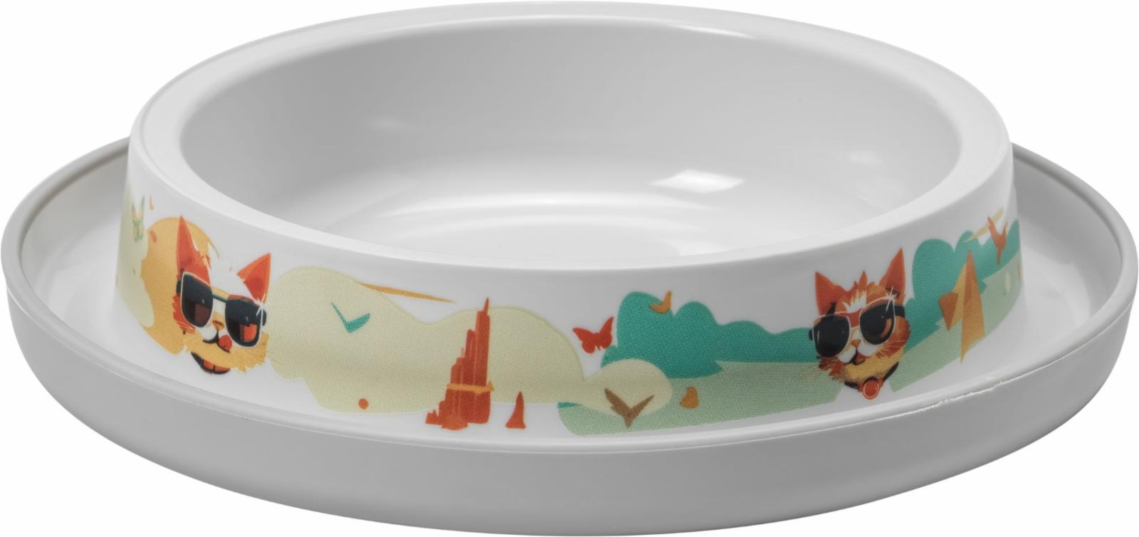 Moderna Миска с рамкой Trendy Dinner Small  белая MOD-H131-0027-IL61 0.378 кг 67596