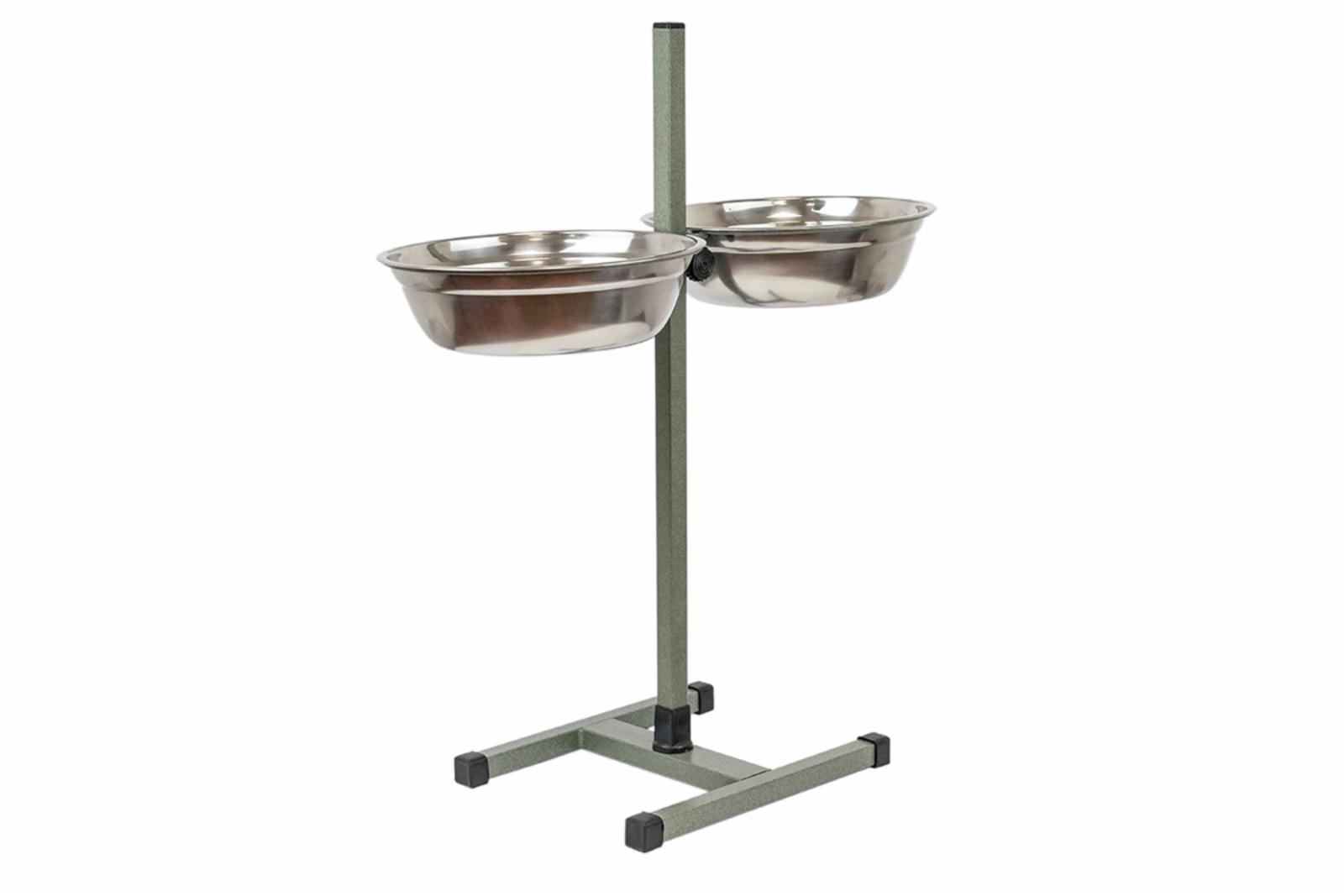 Yami Yami миски Стойка с мисками регулируемая 60см,2*2,5л,d26 1186 99ред99 1186 1.700 кг 41461