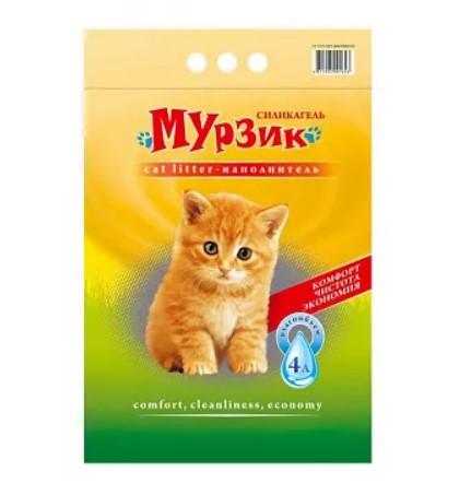 Наполнитель МУРЗИК силикагель 4л Экософт, УТ-00020000, 55500100458