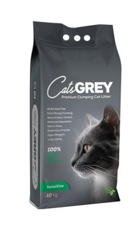 Cat’s Grey Наполнитель Cats Grey Sensitive для кошачьего туалета без ароматизатора 013315058 10,000 кг 63870