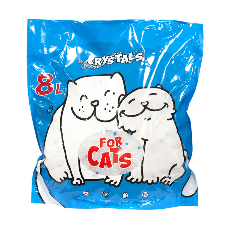 наполнитель For Cats силикагель 8 л 0680 НОВИНКА, , 73400100458
