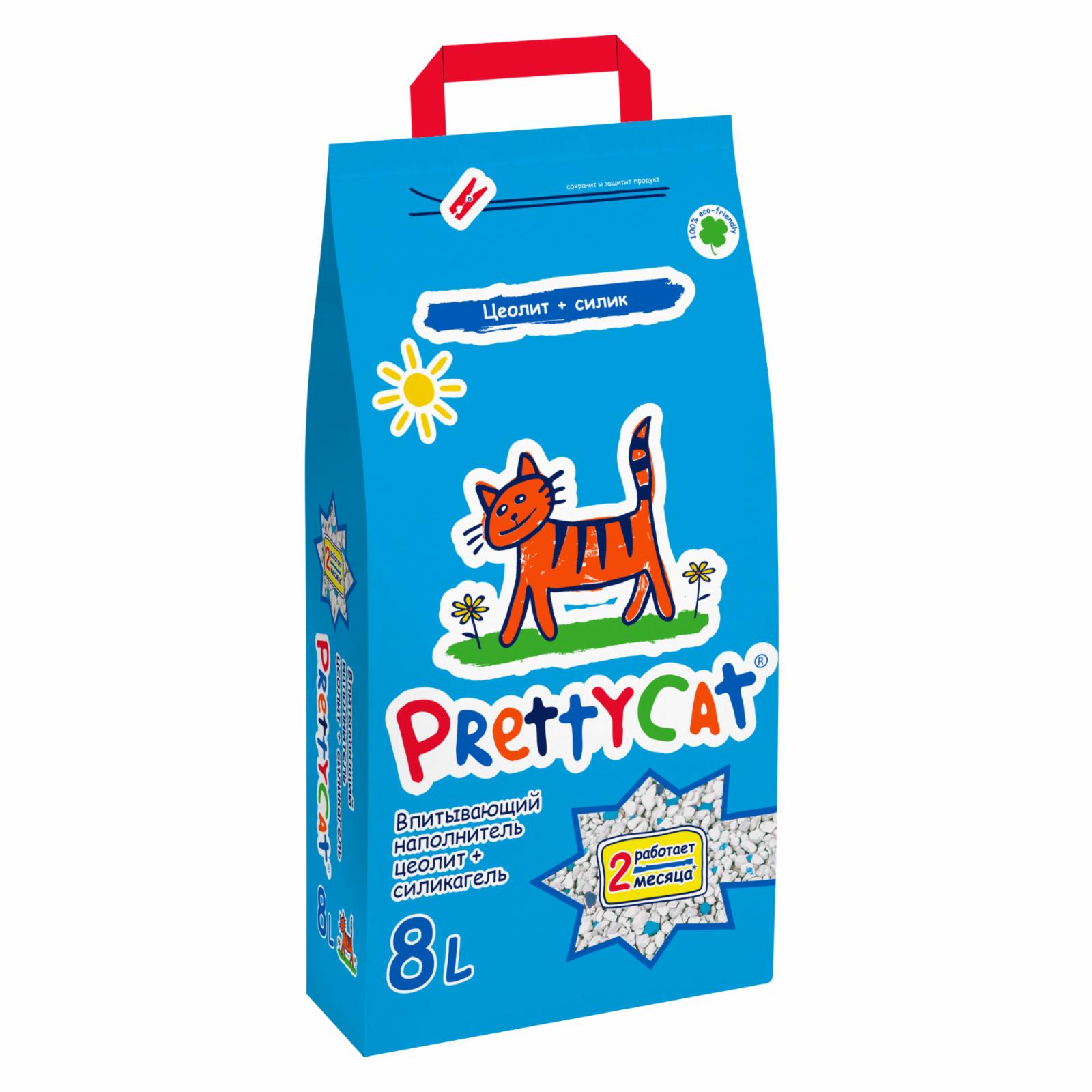 Pretty Cat Наполнитель впитывающий для кошачьих туалетов Naturel 4689089621533 10.000 кг 60089, 6200100467