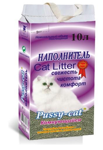 Pussy-Cat Комкующийся наполнитель 10 л/7 кг