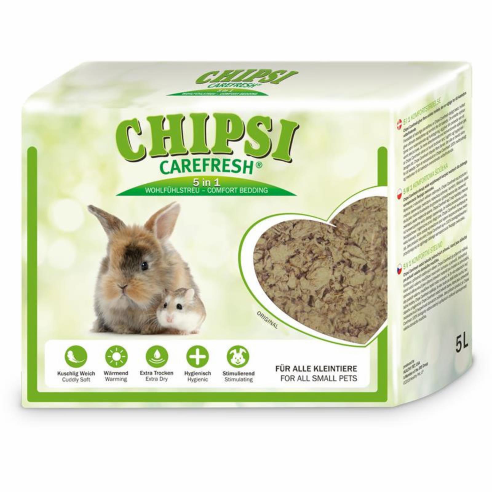 Carefresh Наполнитель подстилка Original натуральный бумажный для мелких домашних животных и птиц 5 л 006100686 0,550 кг 42434
