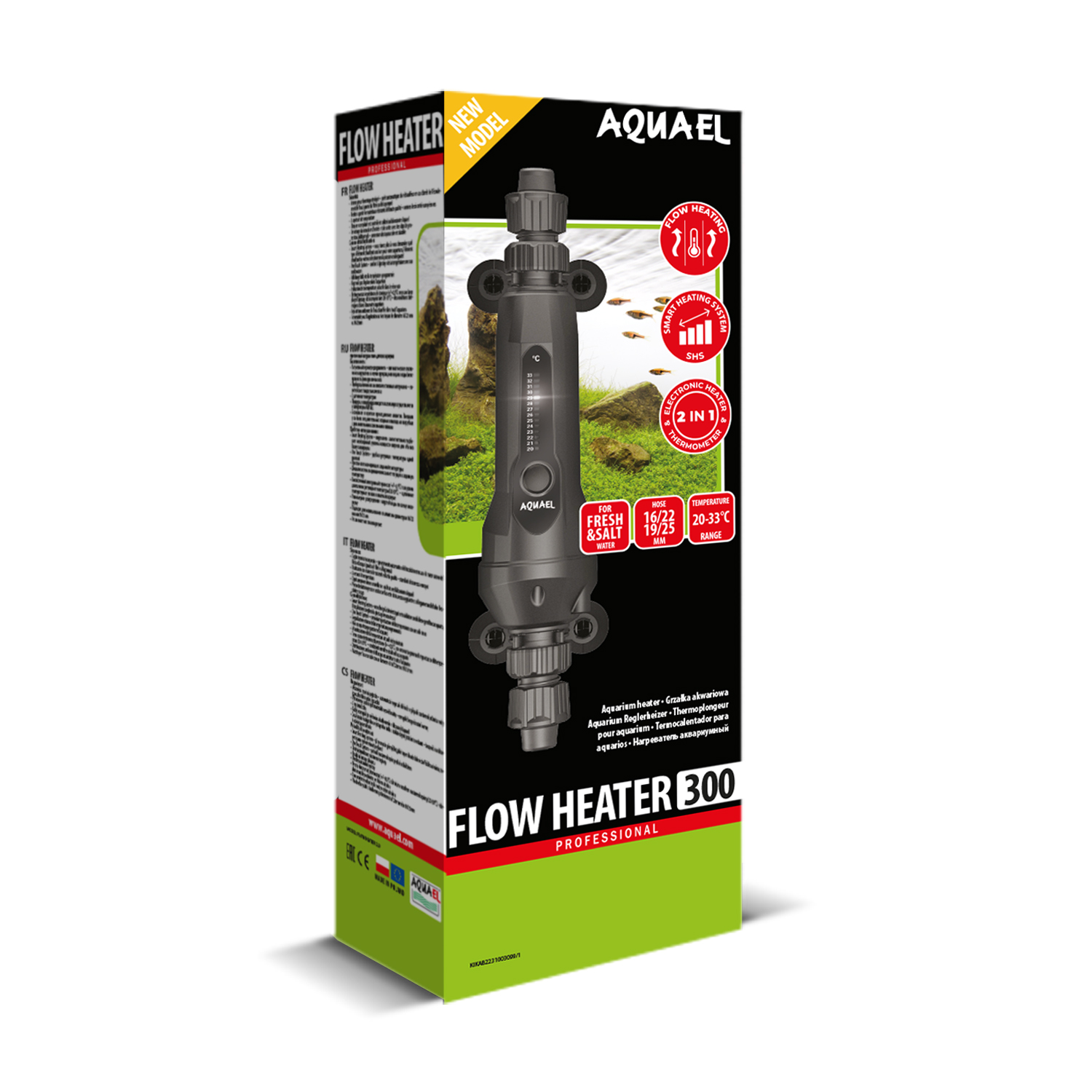 Нагреватель проточный FLOW HEATER 300 Вт 2.0 (100-600л) (Акваэль), 130411