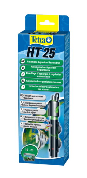 Нагреватель регулируемый Tetra HT 25 W  (10-25 л)