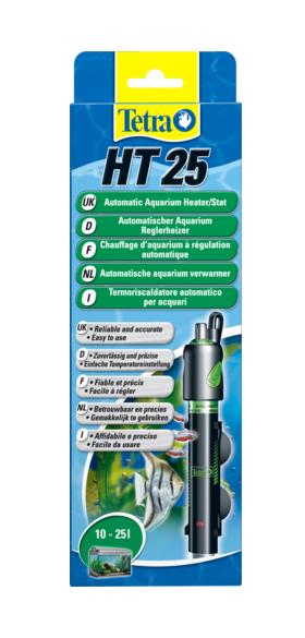 Нагреватель регулируемый Tetra HT 25 W  (10-25 л)