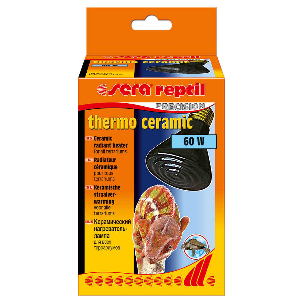 Сера Теплоизлучатель керамический reptil thermo ceramic 60w цоколь Е27
