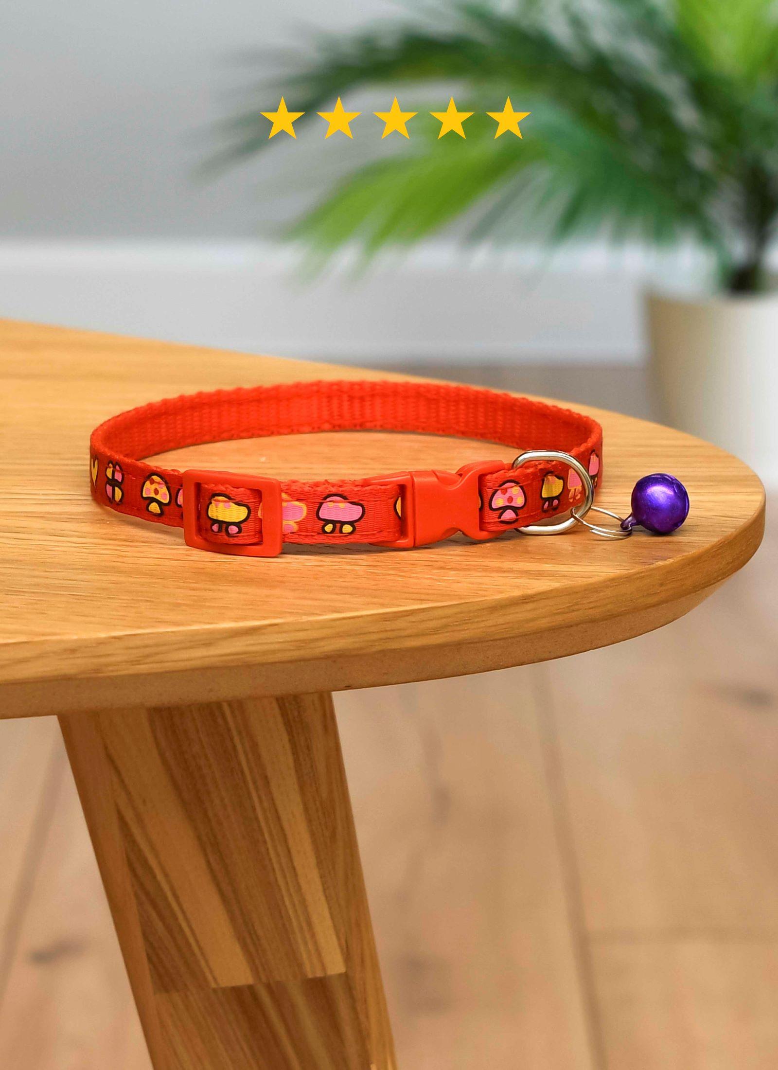 PETSHOP Ошейник для кошек и собак цвет в а ассортименте штука 1 штука PS282 0.080 кг 66407