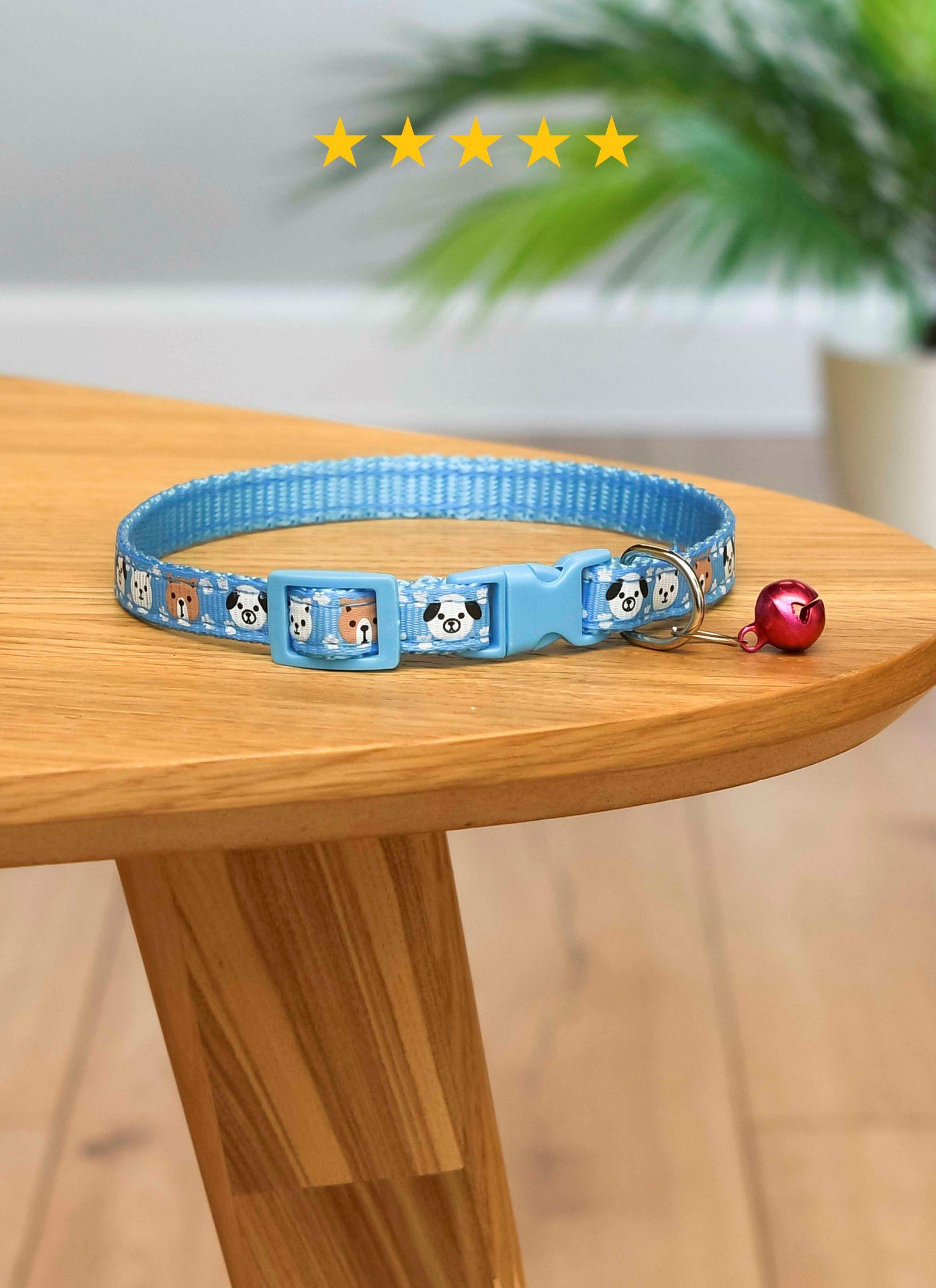 PETSHOP Ошейник для кошек и собак цвет в а ассортименте штука 1 штука PS278 0.080 кг 66405
