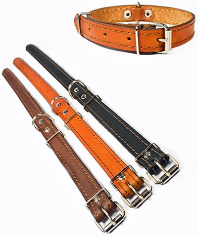 Yami Yami амуниция  Ошейник кожаный 1 слой черный 32-42*2см (я010020черн) 99ред99 я010020черн 0,030 кг 14674