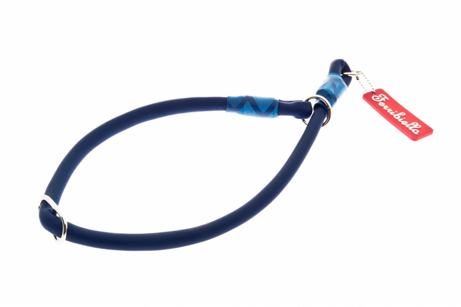 Ferribiella аксессуары  Силиконовый ошейник синий 1X60 см (COLLARE FUN SILICONE 1X60CM BLU) HI722-B 0,300 кг 47229
