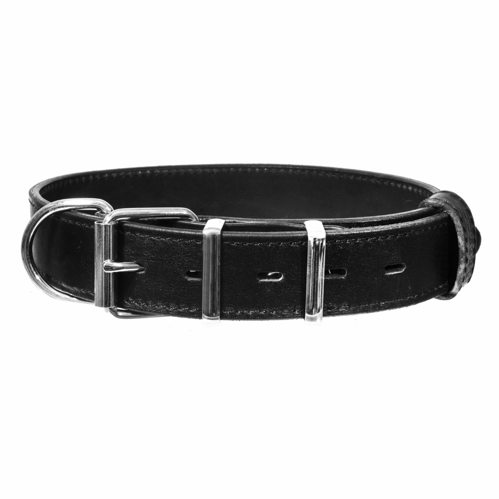 Yami Yami амуниция  Ошейник 2-х слойный 20мм с пк перед пряжкой 30-40см «Kenner» черный 99ред99 110832  110832черн 0,019 кг 18278.30