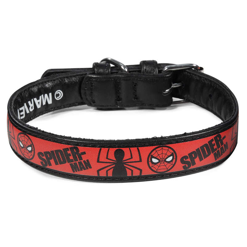 Triol Marvel  Ошейник кожаный Marvel Человек-паук размер L 38-49 см) 11231010 0.085 кг 43150