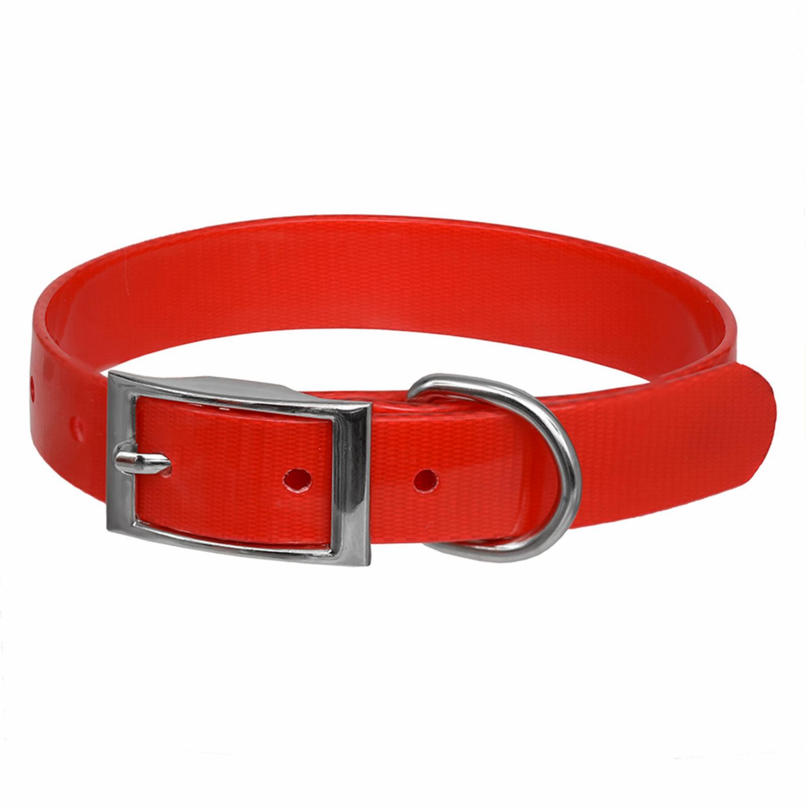 Tappi амуниция Ошейник Дельта из биотана размер M 25-35см шир. 20мм красный 00220351-02 25ка23 0.060 кг 57855