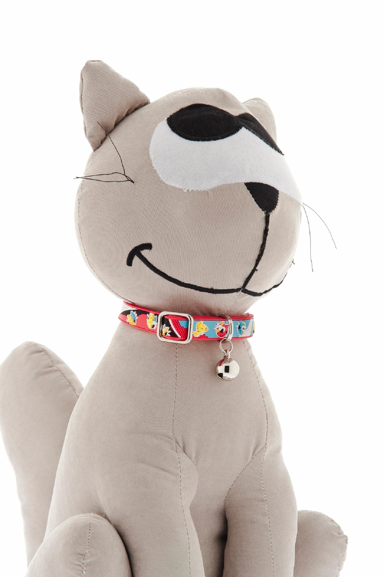 Ferribiella аксессуары Резиновый ошейник для кошек 1,2х30см красный RUBBER CAT COLLAR 1,2X30CM RED HI434-R 0,100 кг 60348