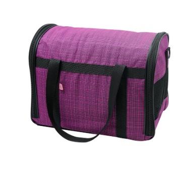 5540ФЛ сумка-переноска LUX Полукруглая №2 43*25*27 см фиолетовый НОВИНКА, 