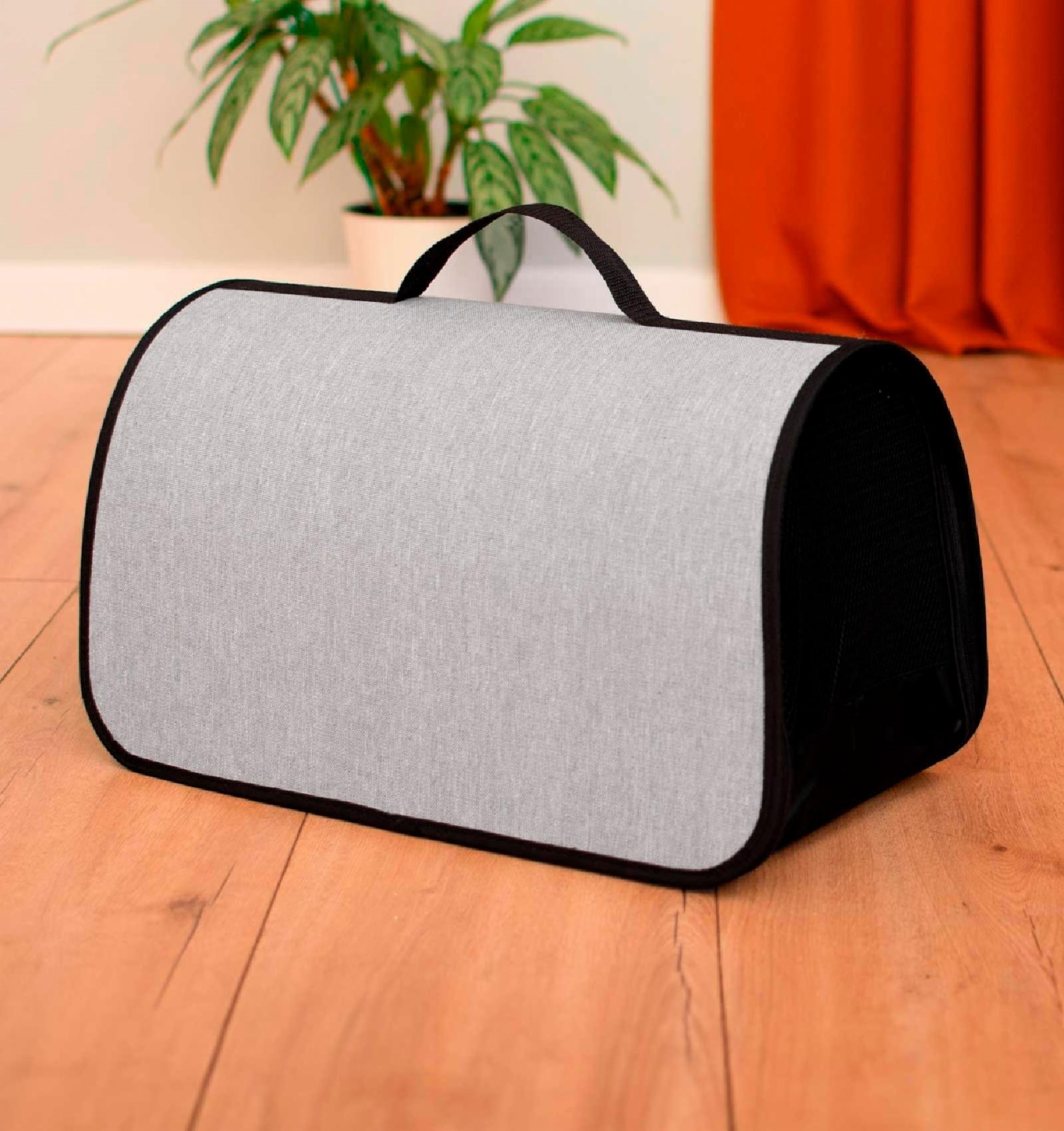 PETSHOP транспортировка Сумка-переноска Майк 40,5*24*24 серая 99ред99 90002сер 90002сер 0.660 кг 65001, 3106800100624