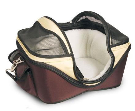 Triol сумка-переноска для собак и кошек 400х350х300мм, бордовый