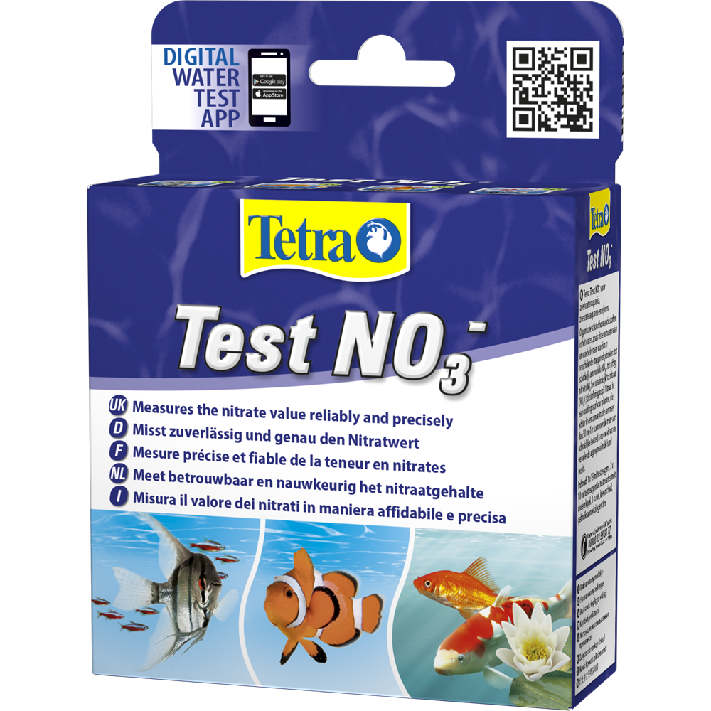 Тест на нитраты Tetra test Nitrat NO3 (3 компонента для пресной/морской воды) 744837, 744837