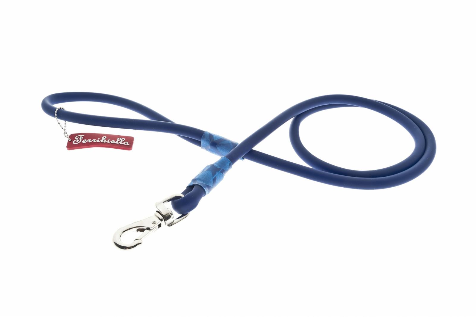 Ferribiella аксессуары  Силиконовый поводок синий 1см X1,2м (GUINZAGLIO FUN SILICONE 1X120CM BLU) HI723-B 0,300 кг 47266