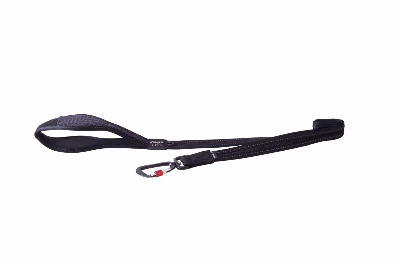 Rogz Классический поводок ROGZ серии AIRTECH  (XLARGE)-цвет черной ночи1,8 м. HL87XL120-A HL87XL120-A 0.101 кг 63269