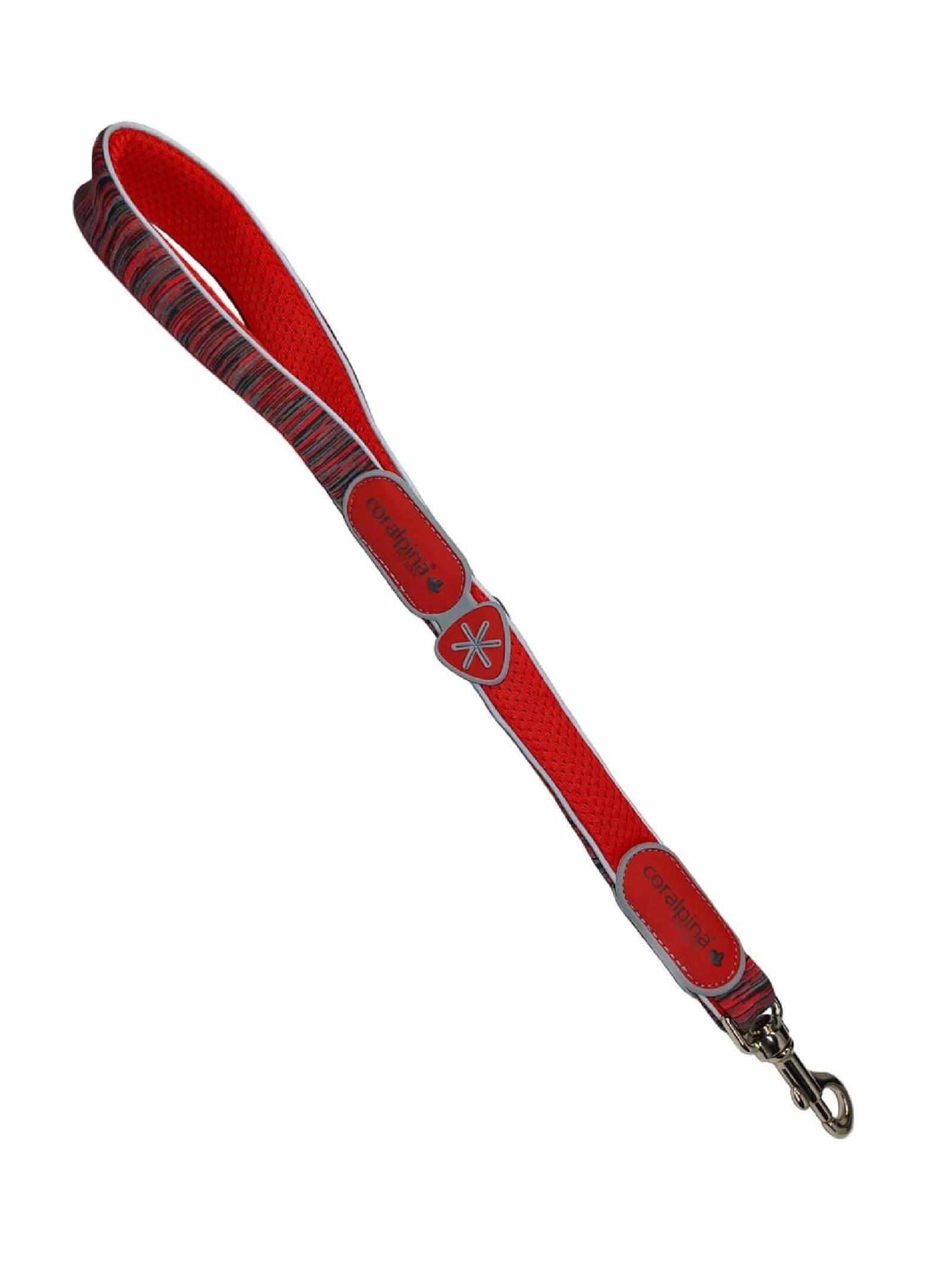 Cortina Мягкий поводок POWERMIX красный меланж (110 см25 кг) (Guinz.Powermix Red MELANGE TG 78) C420RM080 0.095 кг 56860