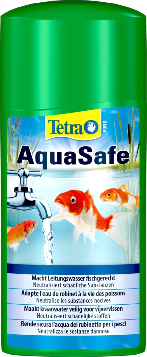 Кондиционер Tetra Pond AquaSafe 500 мл, для обеспечения пригодной для рыб прудовой воды