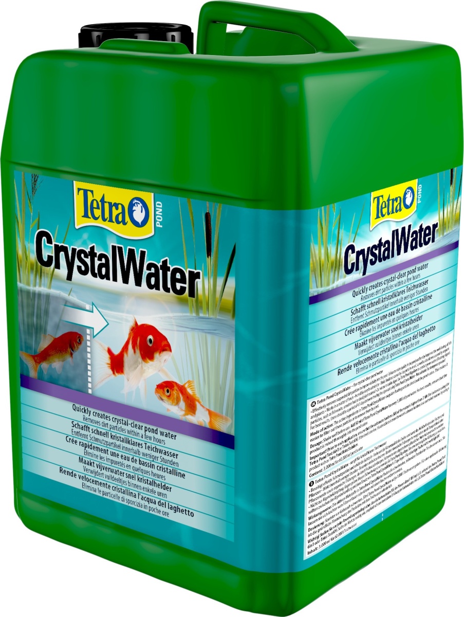 Препарат Tetra Pond CrystalWater 3л, для обеспечения прозрачности прудовой воды