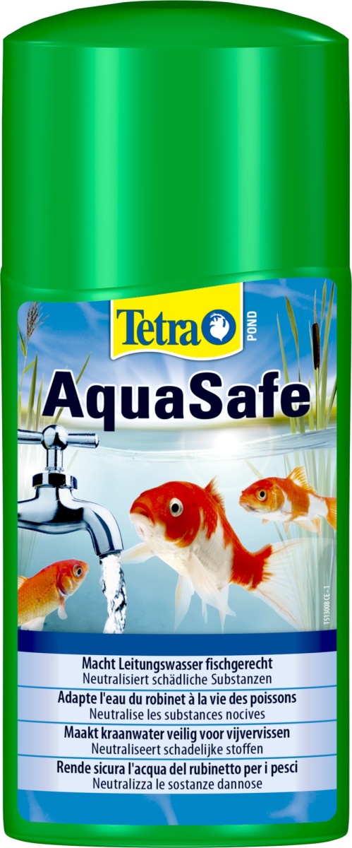 Кондиционер Tetra Pond Aqua Safe 250 мл, для обеспечения пригодной для рыб прудовой воды