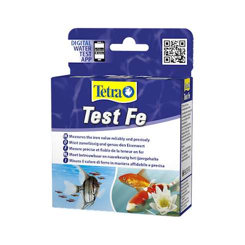 Тест Tetra Test Fe, для определения уровня железа в пресноводных аквариумах