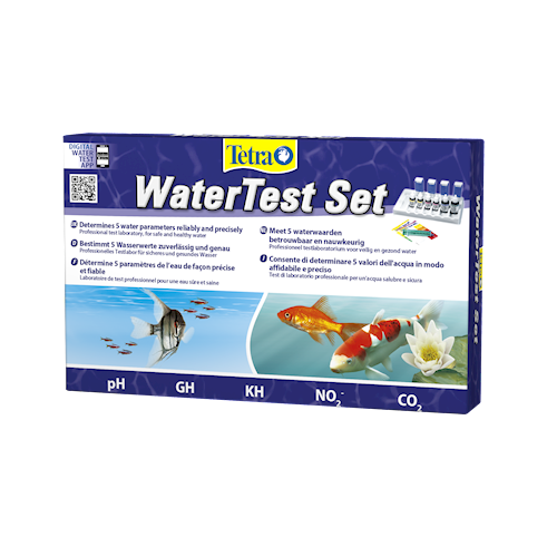 Комплект тестов Tetra WaterTest Set, для определения  5 параметров: PH,GH,KH,CO2,NO2
