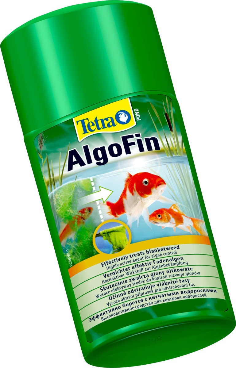 Препарат Tetra Pond AlgoFin 250 мл, против сине-зелёных водорослей и ряски 