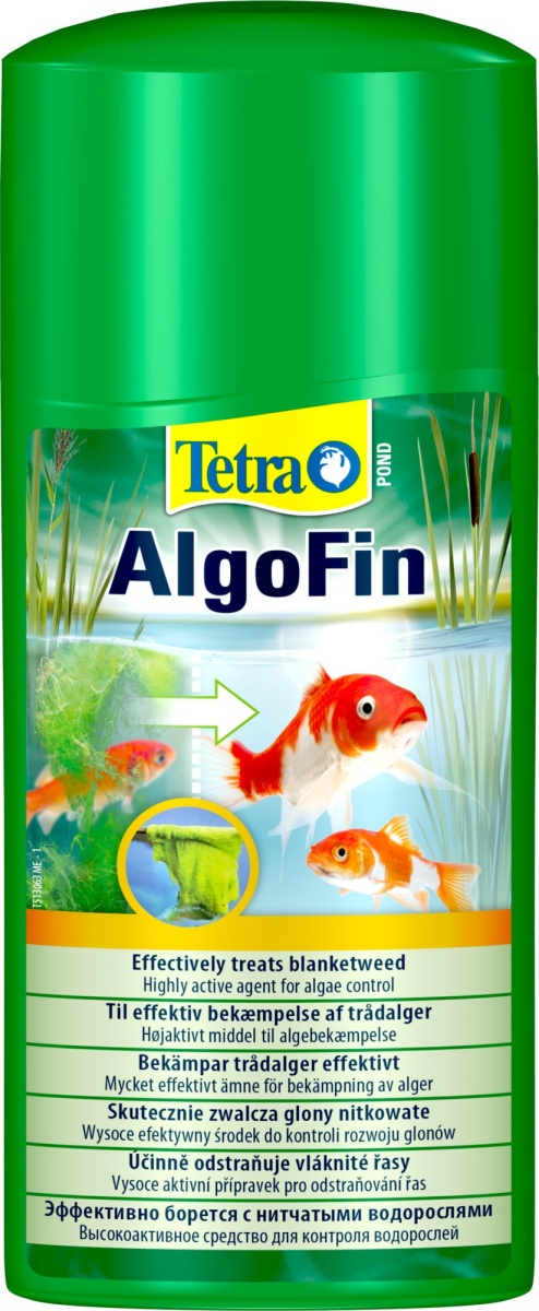 Средство против сине-зелёных водорослей и ряски Pond Algo Fin 500 ml, 143784
