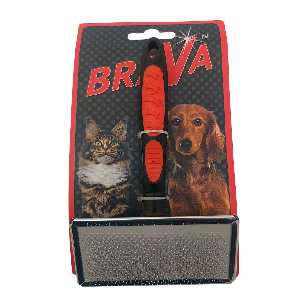 Пуходерка BraVa 9802G пластиковая ручка с каплей 17*9 см 112, 38518