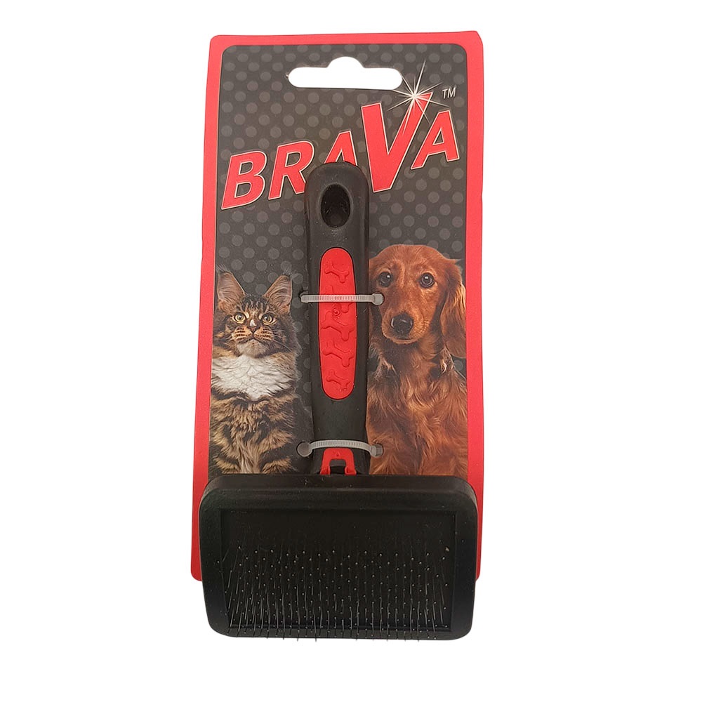 Пуходерка BraVa 9403B пластиковая ручка средняя 14,7*8 см без капли 112, 38519
