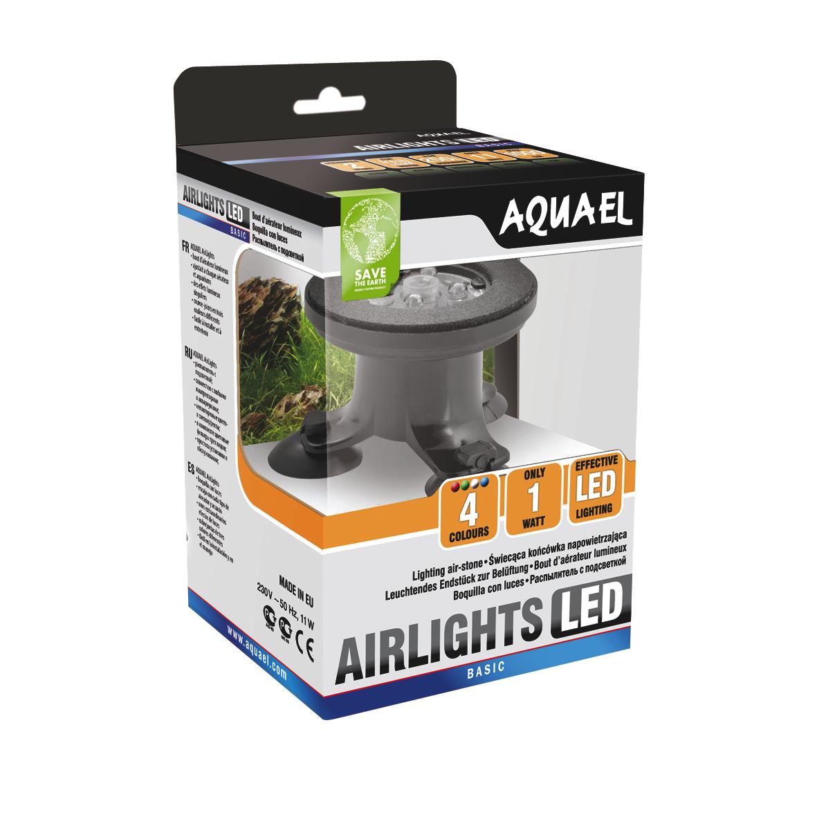 Распылитель AQUAEL AIR LIGHTS LED с диодной подсветкой (1 Вт)