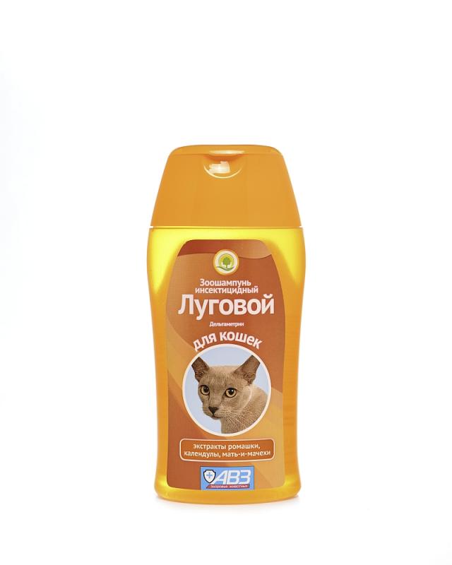 Шампунь Луговой для кошек, 180мл, УТ-00015024
