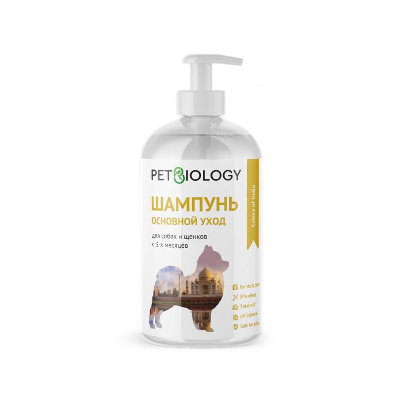 PetBiology Шампунь основной уход (увлажняющий) для собак , Индия, 300 мл, УТ-044487