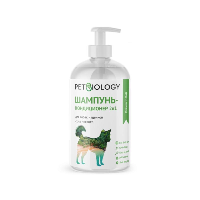 PetBiology Шампунь и кондиционер 2в1 для собак Бали 300 мл (ПЕТБИОЛОДЖИ), УТ-047610