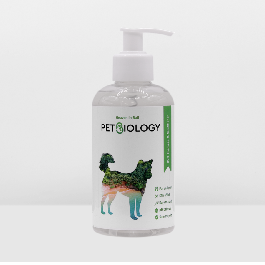 PetBiology Шампунь и кондиционер 2в1 для собак Бали 300 мл (ПЕТБИОЛОДЖИ), УТ-047610