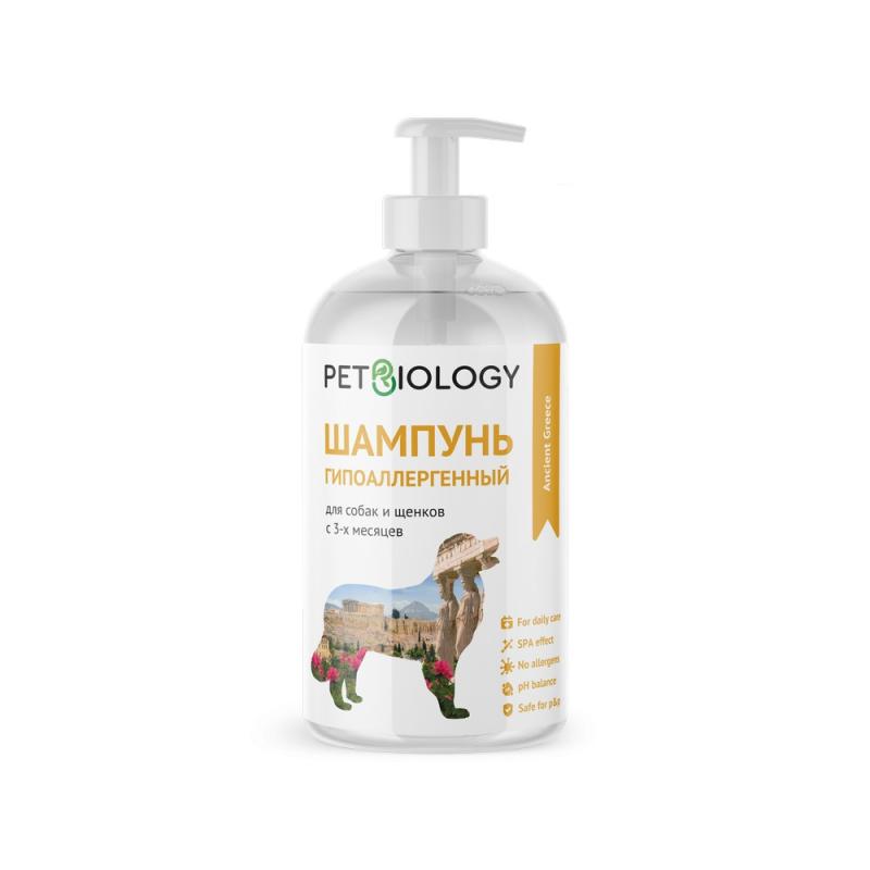 PetBiology Гипоаллергенный шампунь для собак Греция 300 мл (ПЕТБИОЛОДЖИ), УТ-047611