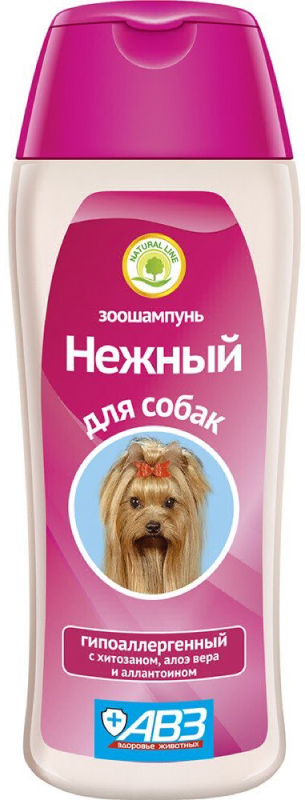 Шампунь НЕЖНЫЙ для собак (125) 270 мл, 29129