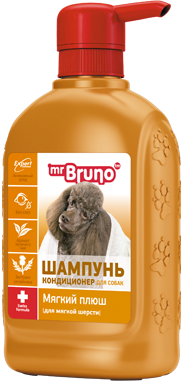 Mr.Bruno Шампунь-кондиционер для мягкой шерсти Мягкий плюш MB05-00090 0.350 кг 12575