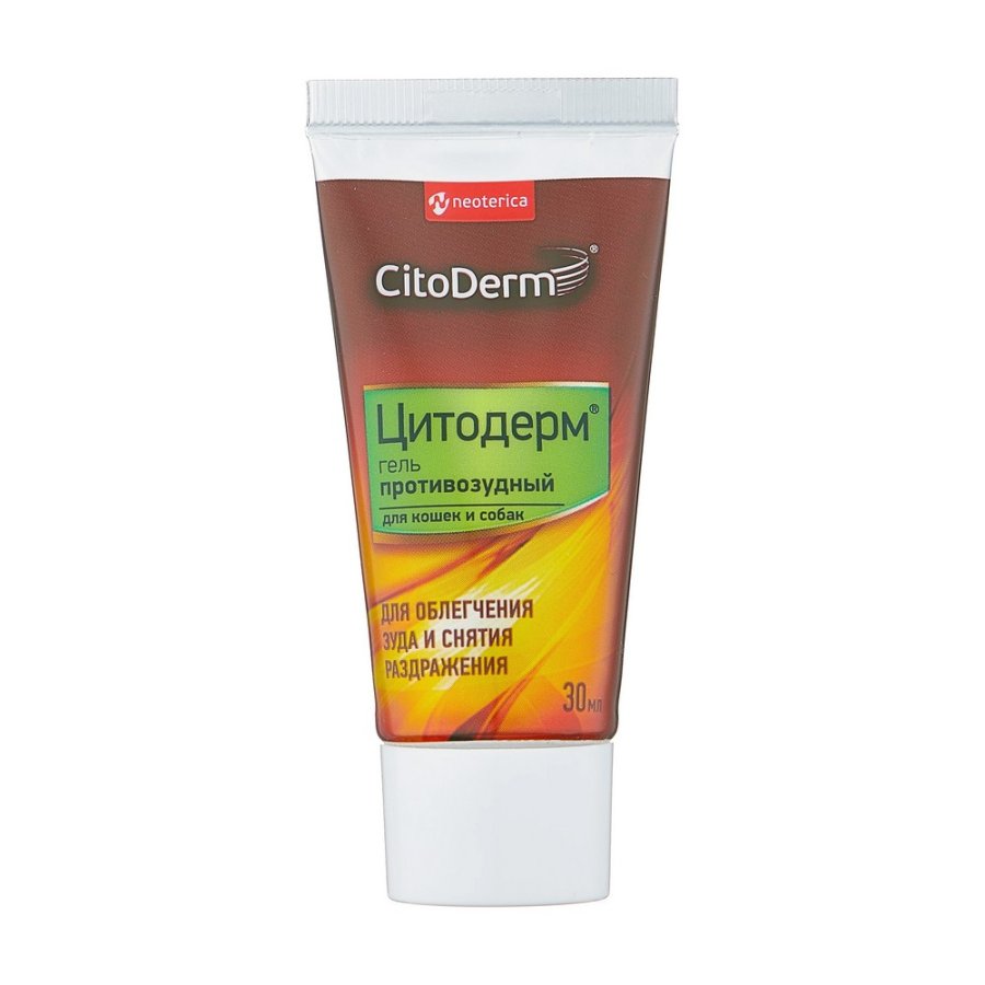 CitoDerm Гель противозудный для кошек и собак 30мл D109 0.040 кг 34700