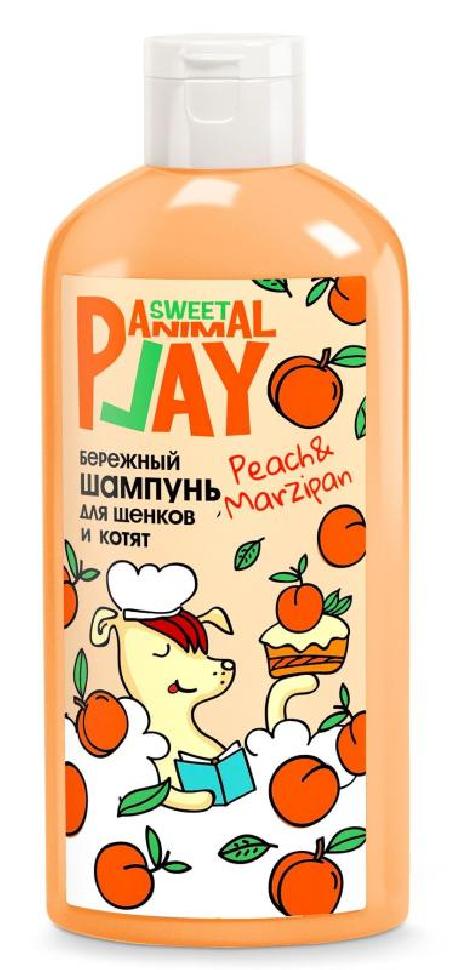 Animal Play Шампунь ПЕРСИКОВЫЙ МАРЦИПАН Бережный для щенков и котят 300мл 0.350 кг 38638